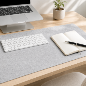 Felt Desk Mat — Non-Slip