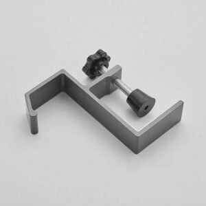 Aluminum Desk Edge Hook — Headset & Bag Hanger