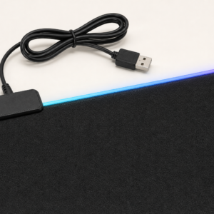 RGB LED Desk Mat — 14-Mode Gaming Mouse Pad